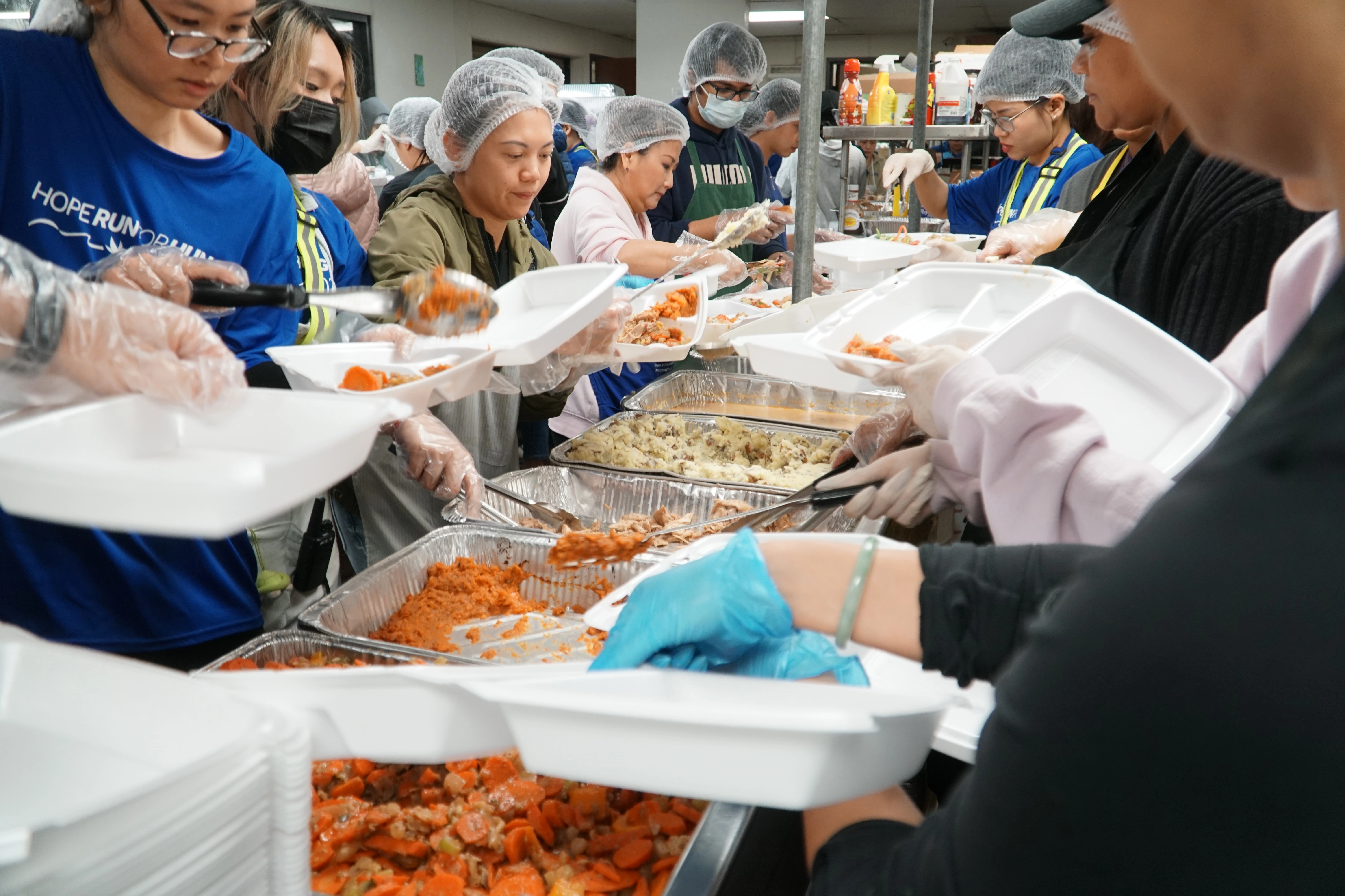 Every meal served. Every smile shared. Together.